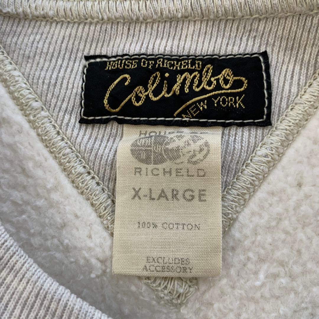 コリンボ　吊り編みスウェット　XLサイズ