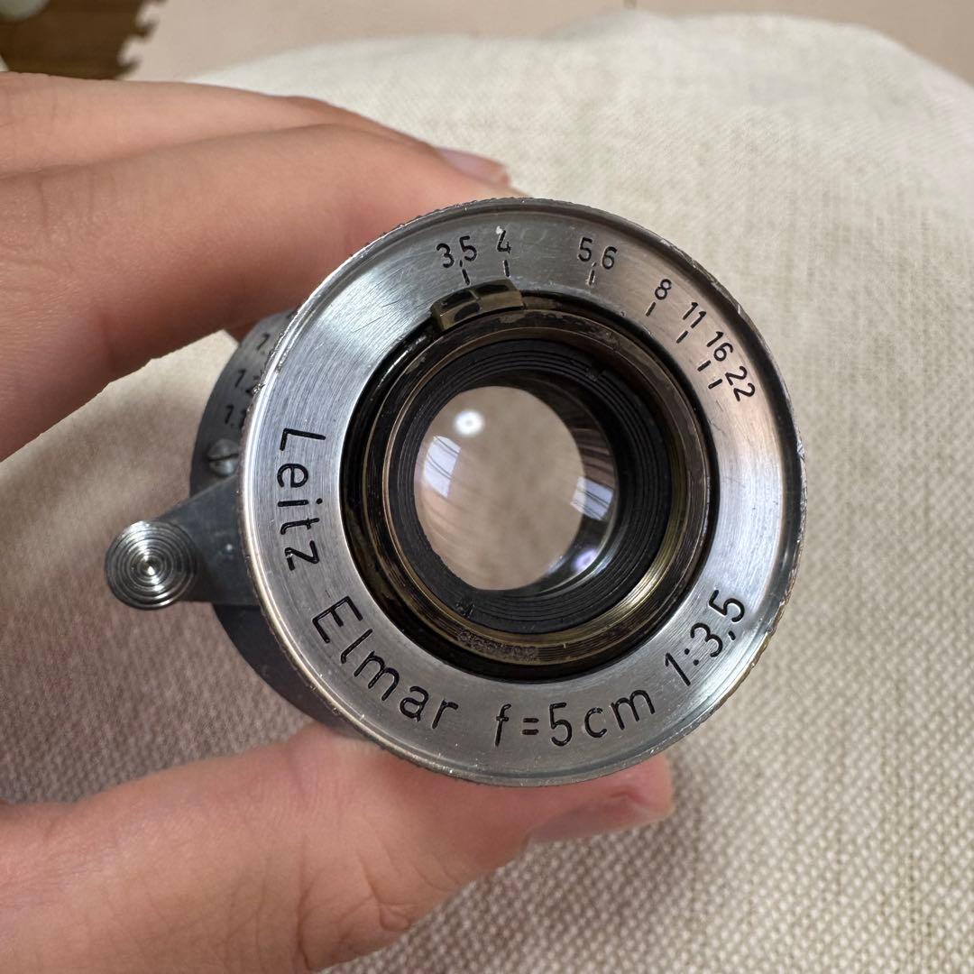 【純正フード付き】Leitz Elmar 5cm F3.5