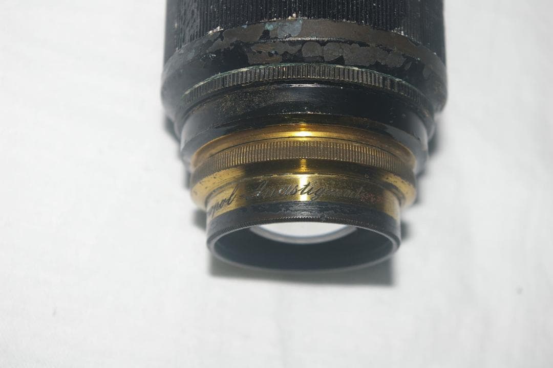 テスト画像有　古典玉 Monopol 15cm f8 Leica-Lマウント改