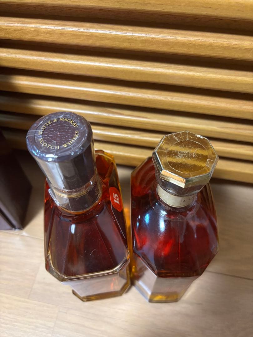 ホワイトマッカイ、カナンディアクラブ15年古酒2本セット