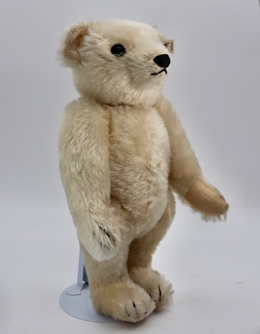 STEIFFF 1909 WHITE TEDDY BEAR レプリカ 約33cm