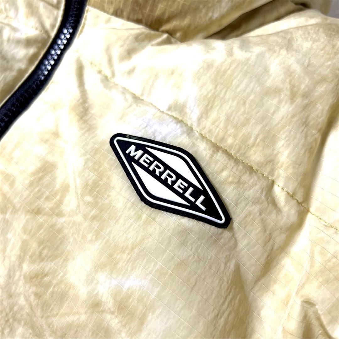 【定価6.3万】メレル グース ダウンジャケット ボックスロゴ 軽量 L