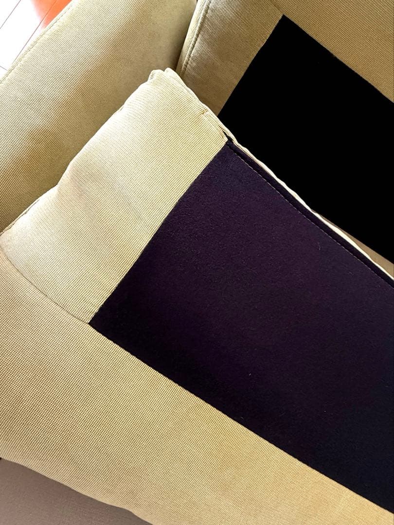 【中古品】ニトリ 2人掛けソファー グリーン