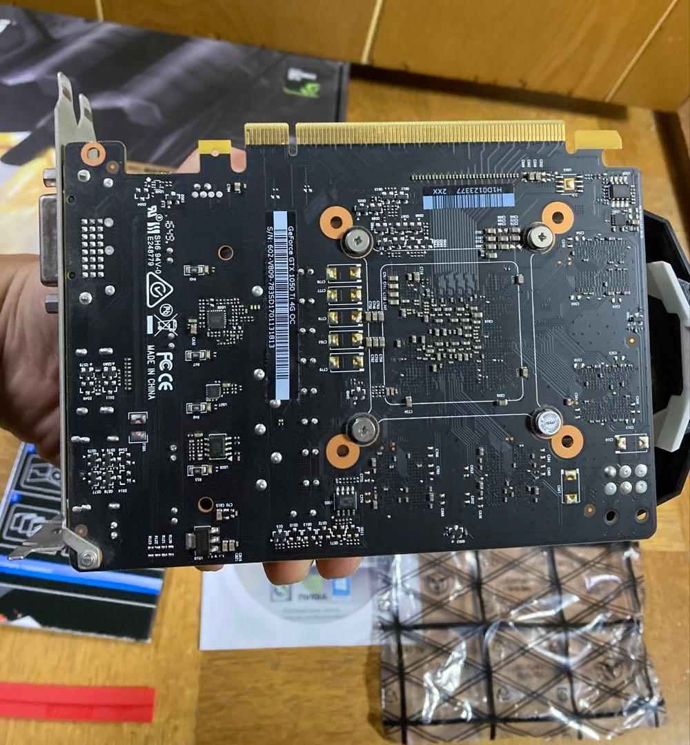 MSI GeForce GTX 1050 Ti 4G OC グラフィックスボード