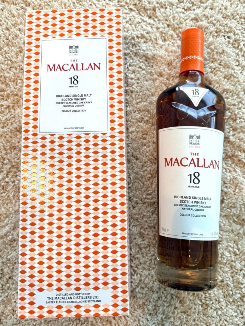 MACALLAN 18年 シングルモルトウイスキー 700ml