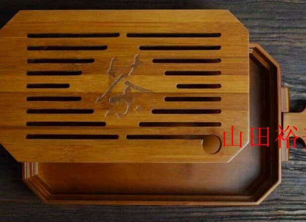 収納ケース 竹製 茶道具 小物入れ籠,