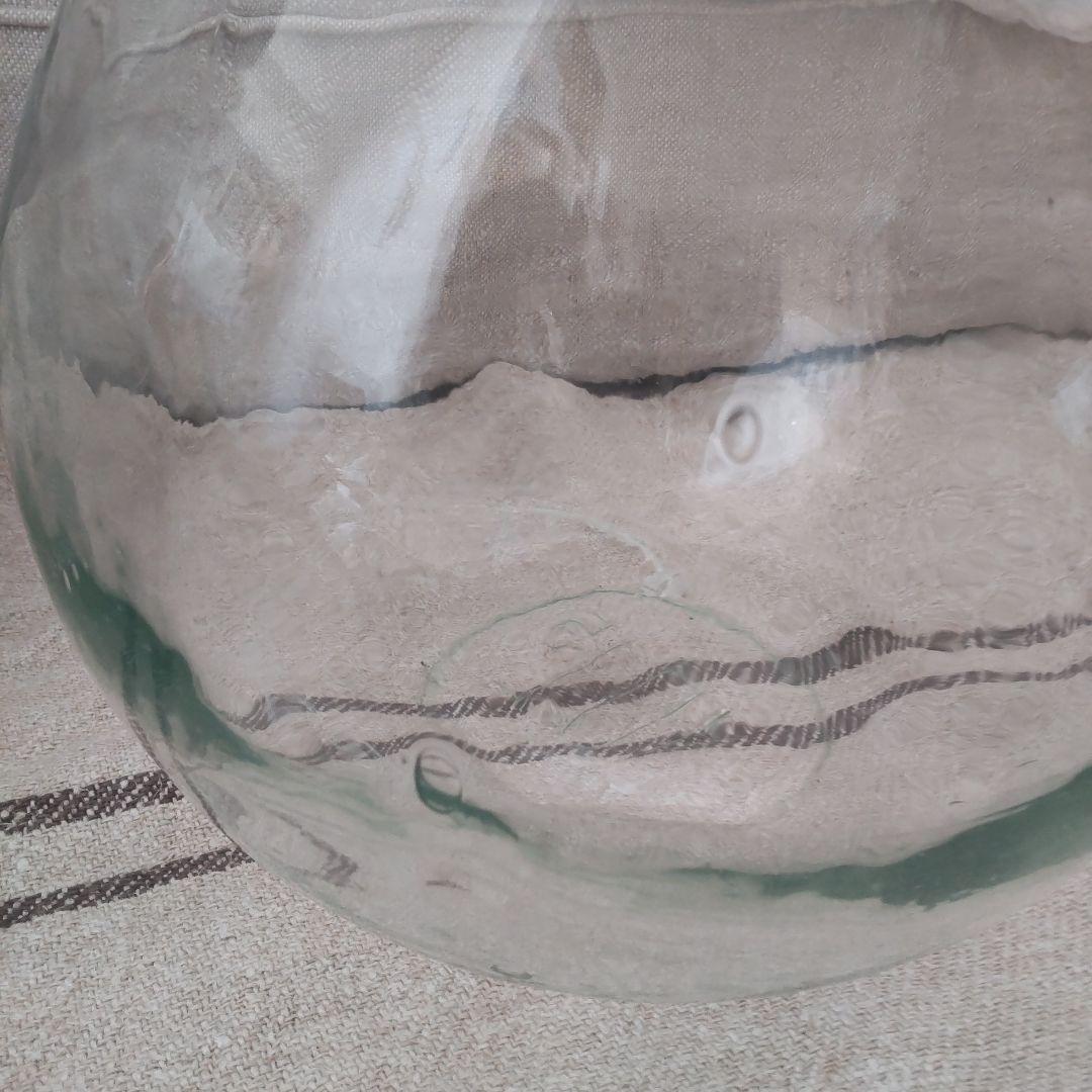 フランス　アンティーク　特大　ディミジョンボトル　ガラス