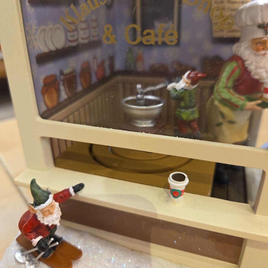 クリスマス コーヒーショップ ミニチュア