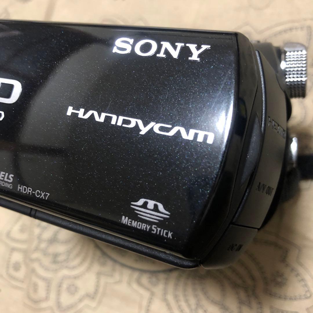 SONY HDR-CX7 ビデオカメラ 美品