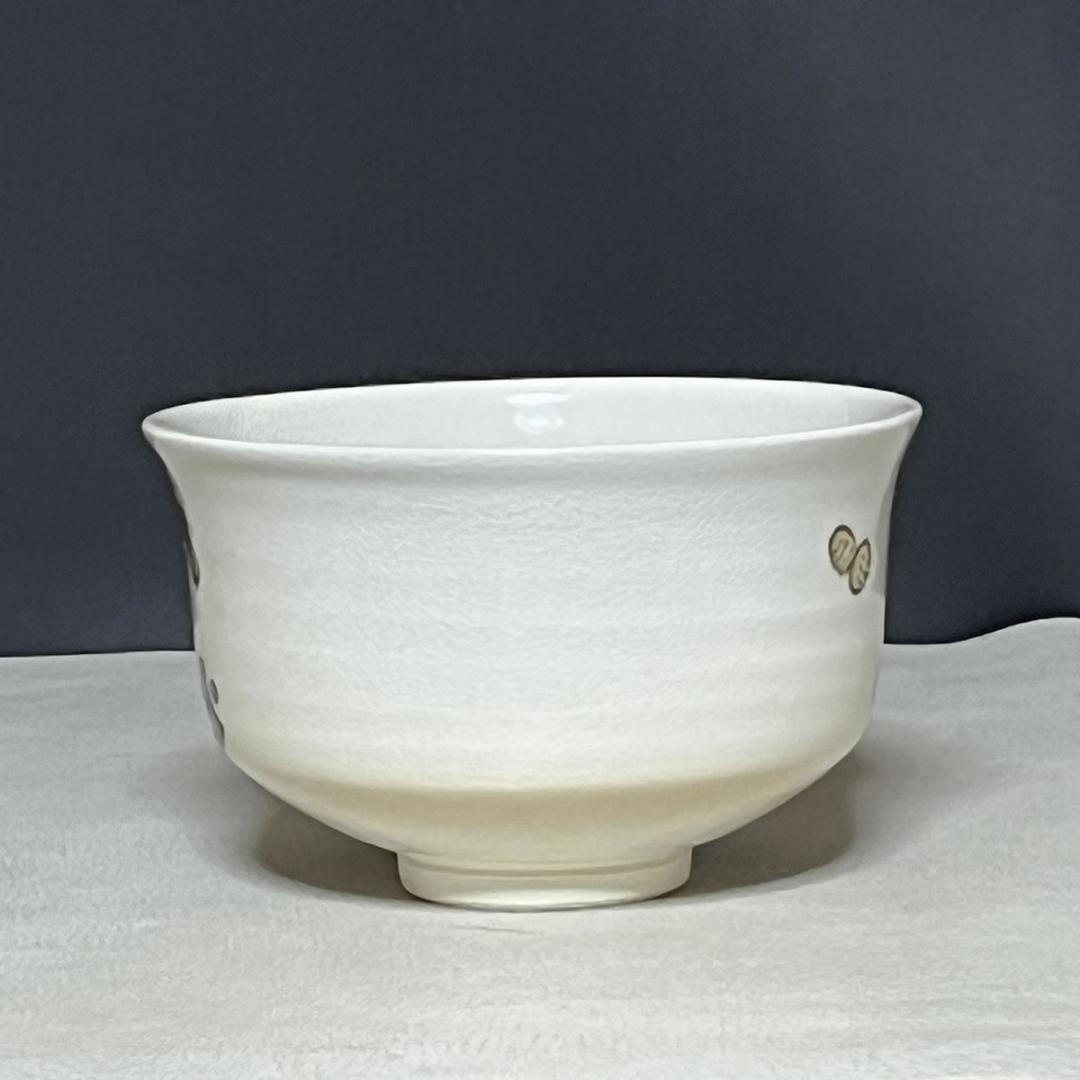 丹山窯 小峠葛芳 幸矢之絵 茶碗 共箱 抹茶碗 茶道具【k3620】