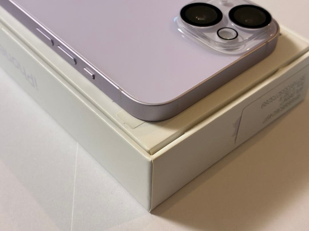 ★iPhone14 ￼128GB SIMフリー 美品 パープル★