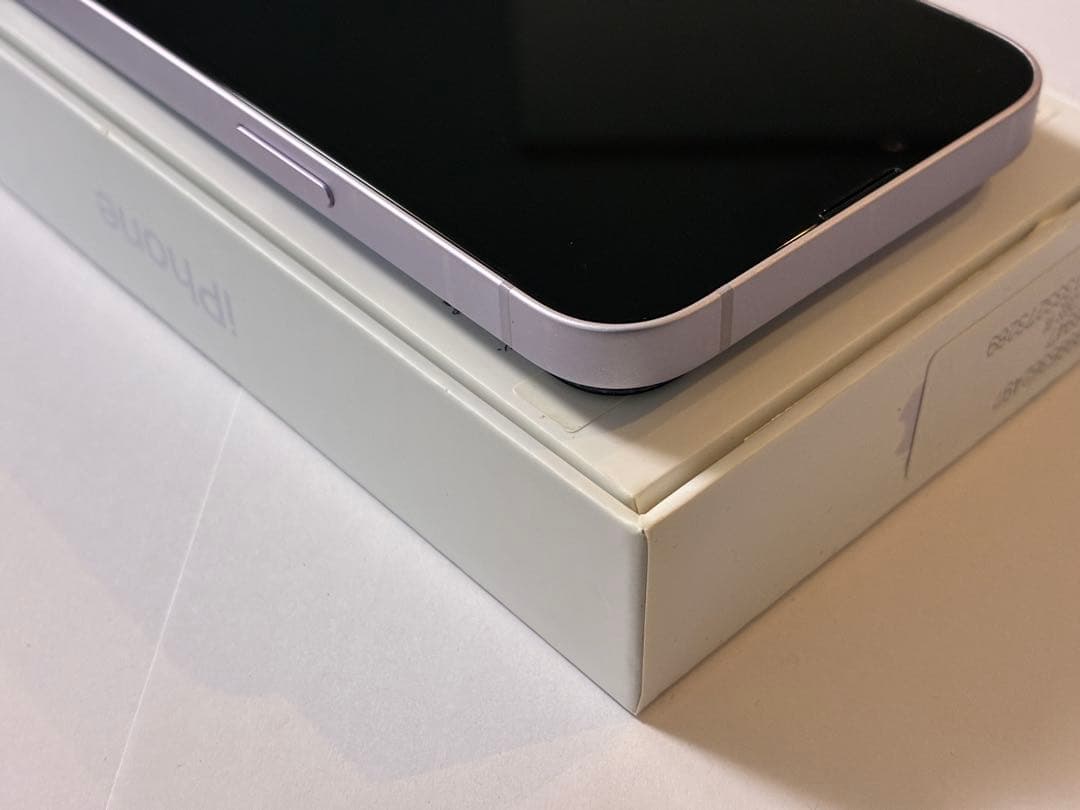 ★iPhone14 ￼128GB SIMフリー 美品 パープル★