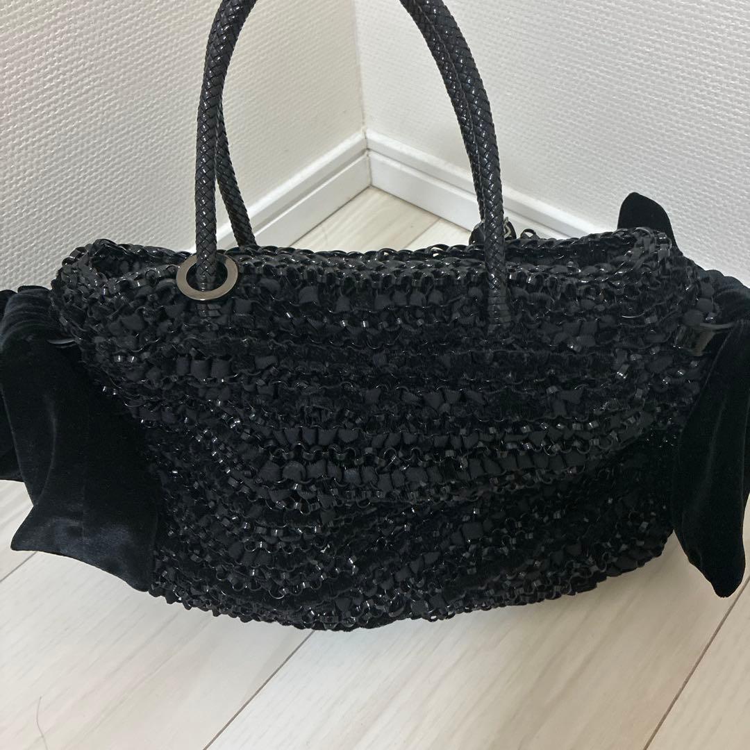 ANTEPRIMA ワイヤーバッグ アンテプリマ　黒色