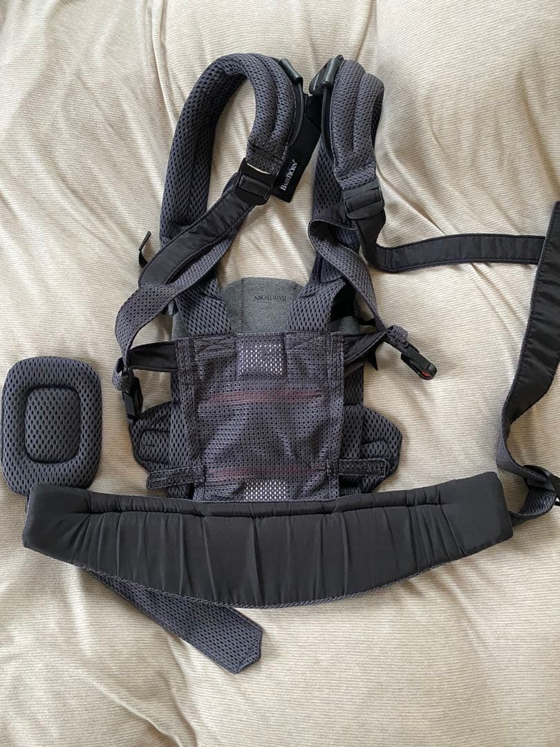 BABYBJÖRN ハーモニー抱っこ紐 ダークグレー メッシュ