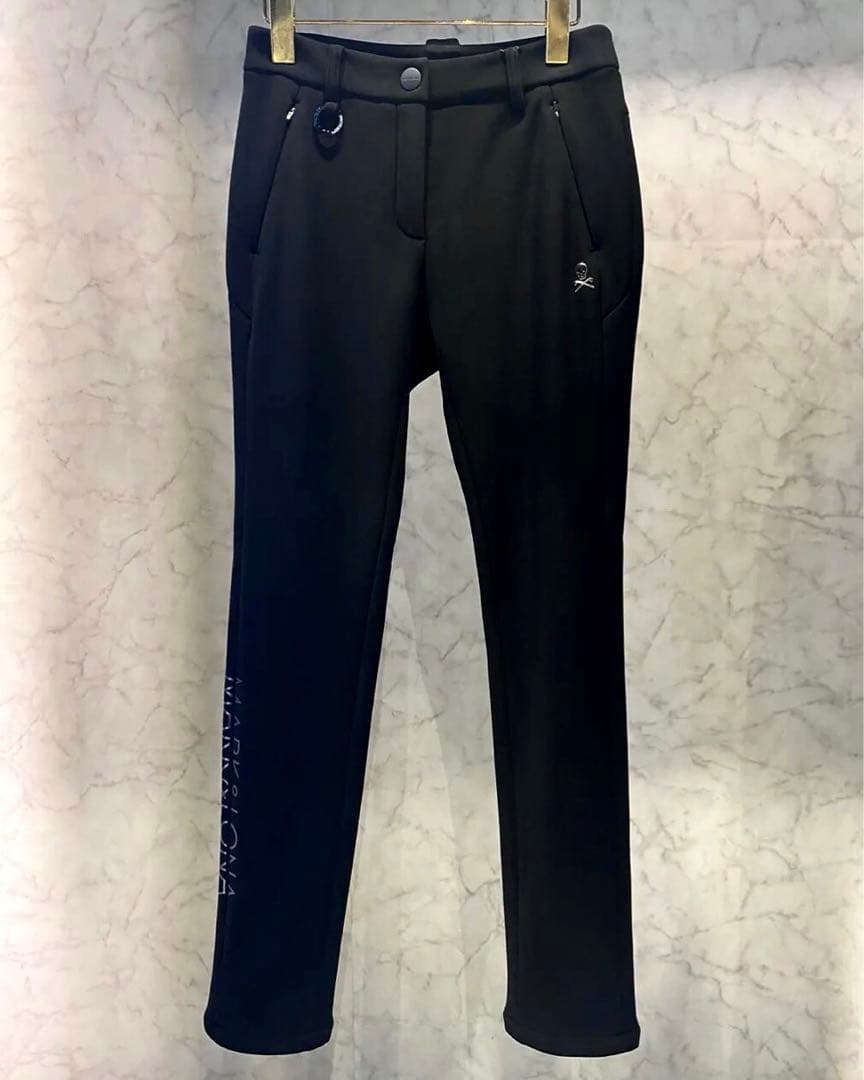 新品未使用　ゴルフ　マークアンドロナ　レディース　パンツ　裏起毛　XSサイズ