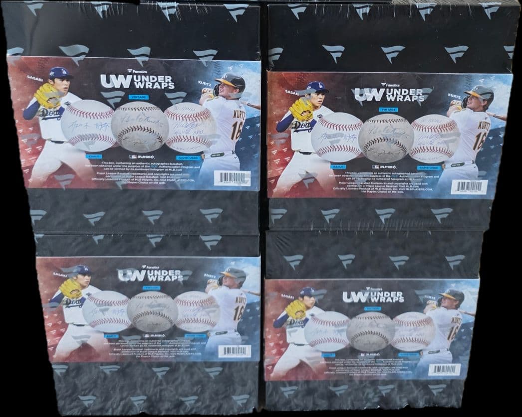 2025 FANATICS UNDER WRAPS MLB VOL.Ⅱ 5BOX