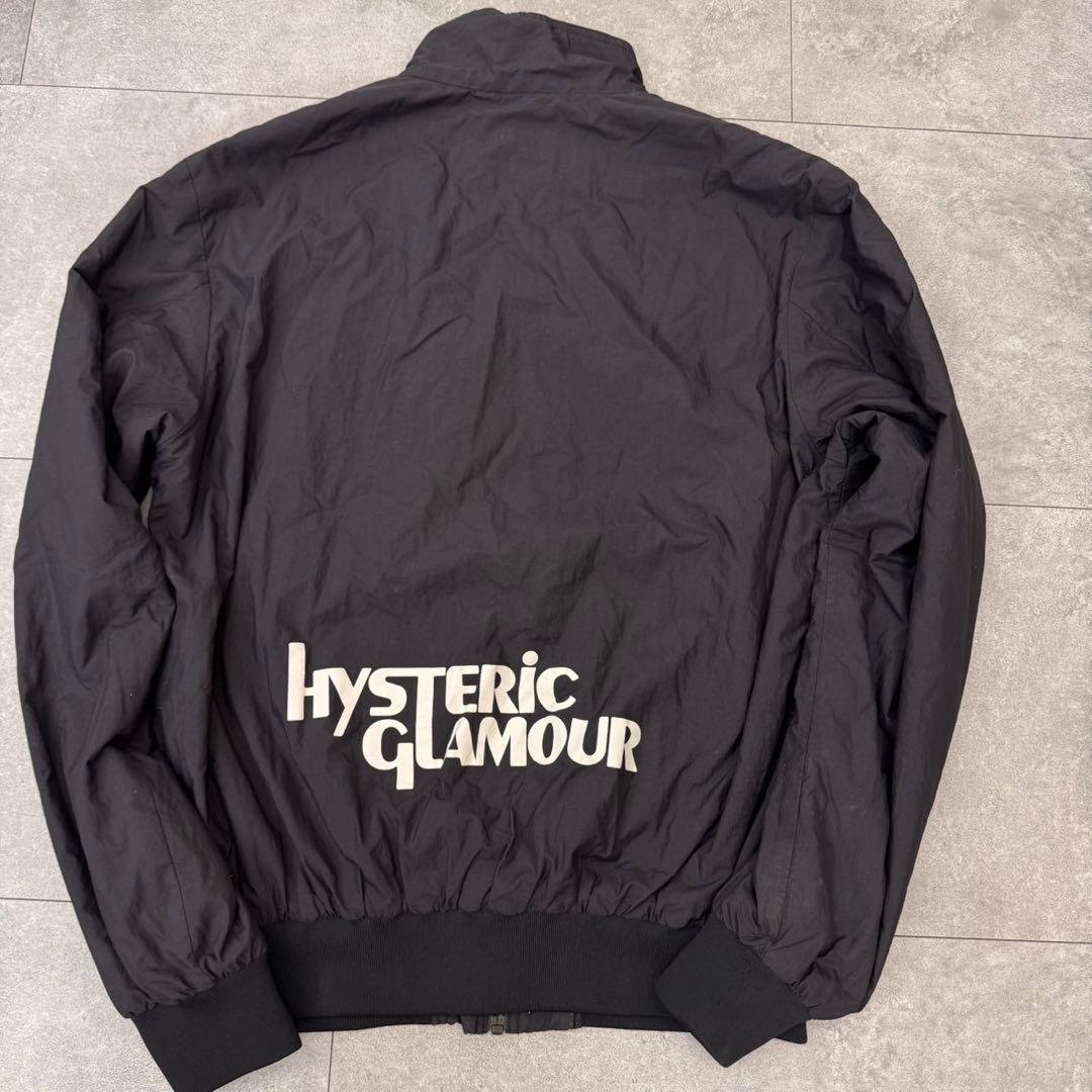 【希少】HYSTERIC GLAMOUR ナイロンジャケット 黒 サイズL