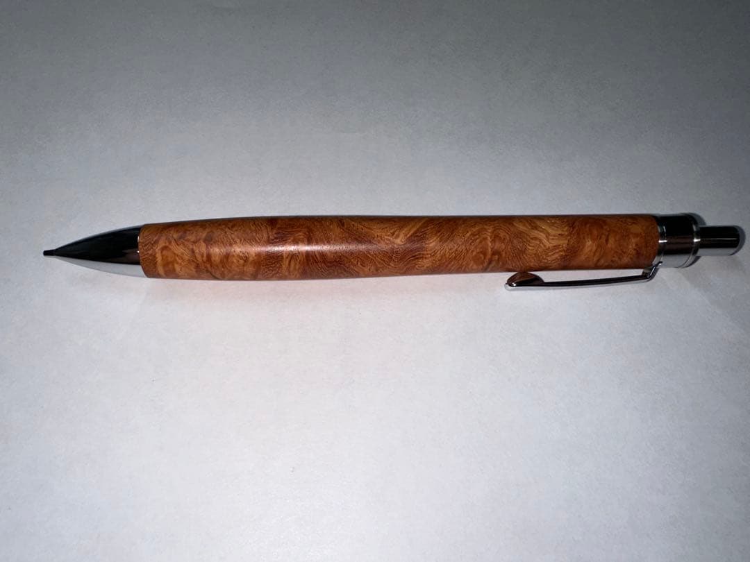 工房楔　花梨瘤杢　KATO201シャープペンシル