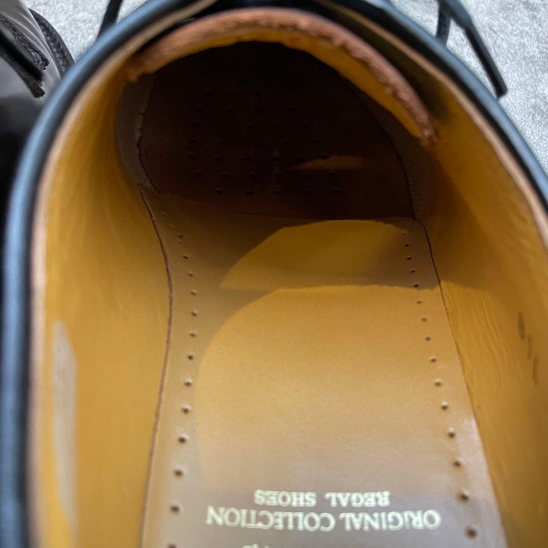 ✨美品✨リーガル REGAL プレーントゥ【24.5】W217 ダークブラウン