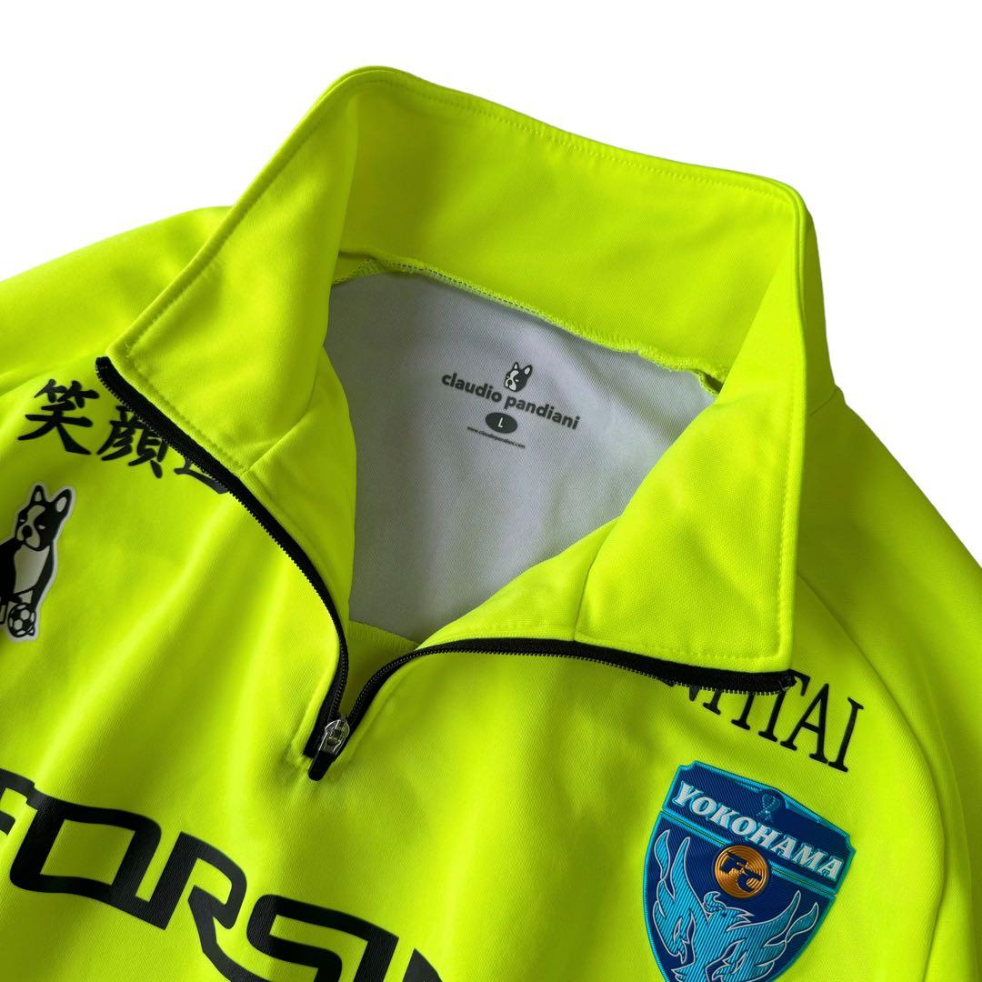 支給品 FC横浜 サッカージャンキー ハーフジップジャージ ジャケット