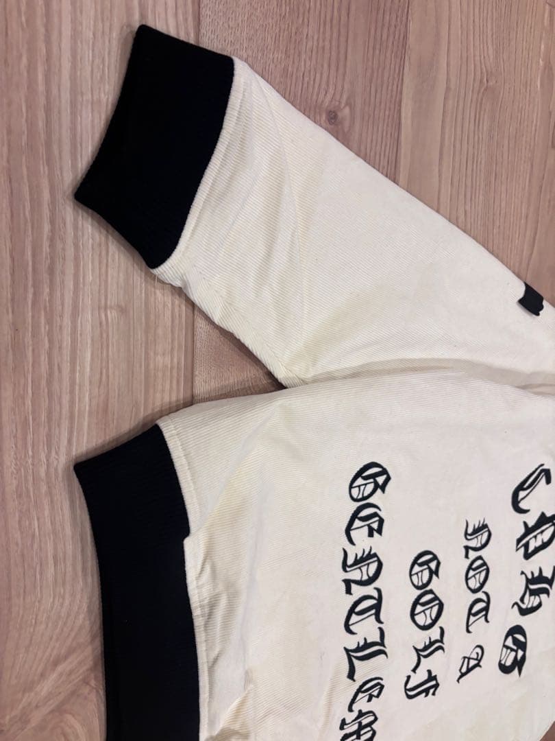 オールドロゴスタジアムジャケット　スタジャン　L