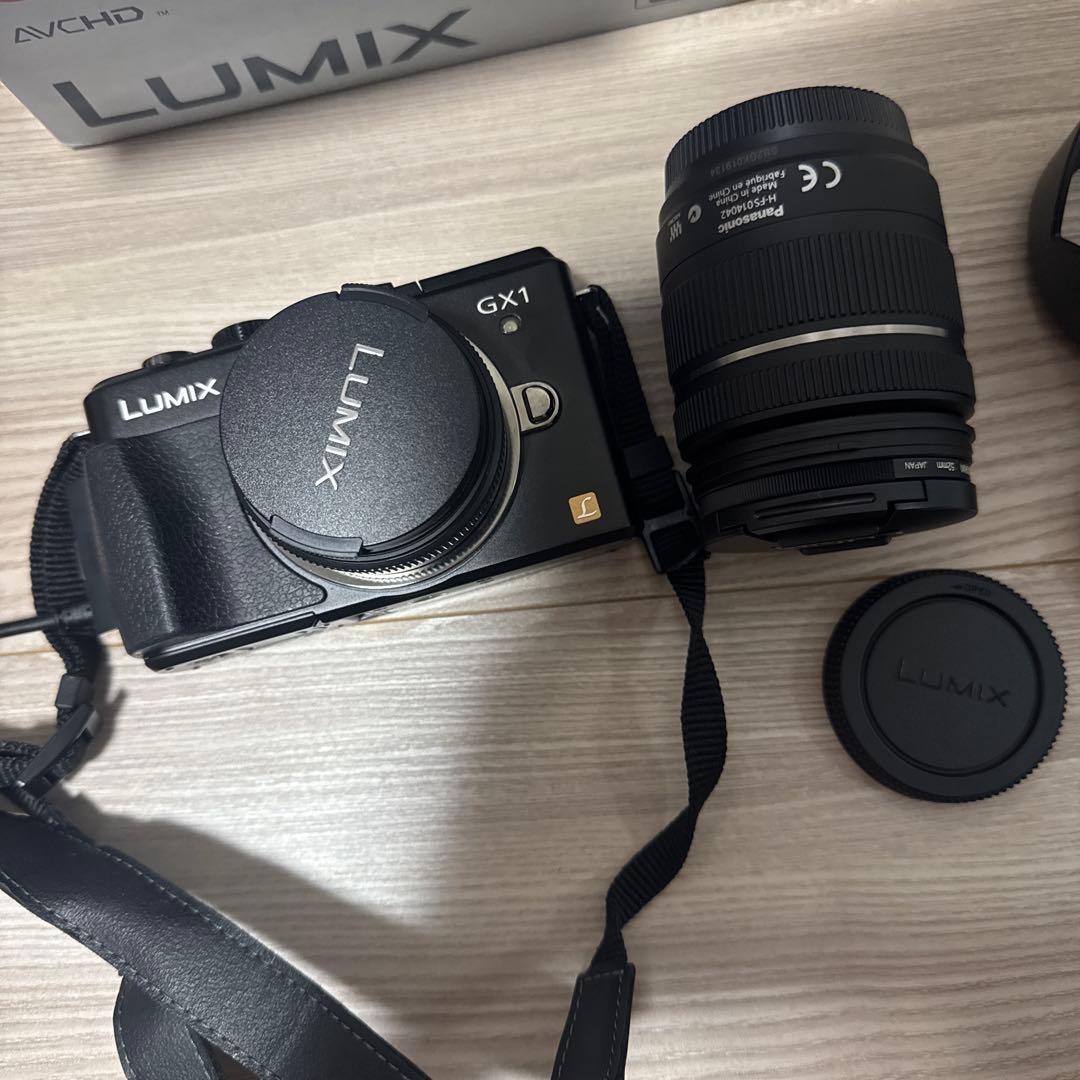 LUMIX GX1ミラーレスカメラ ダブルズームレンズキット ファインダー付き