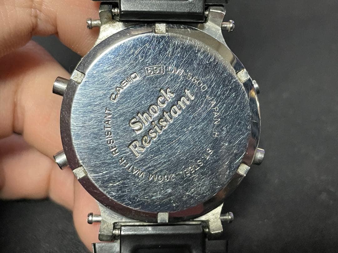 DW-5600C スピードモデル ベゼル破損