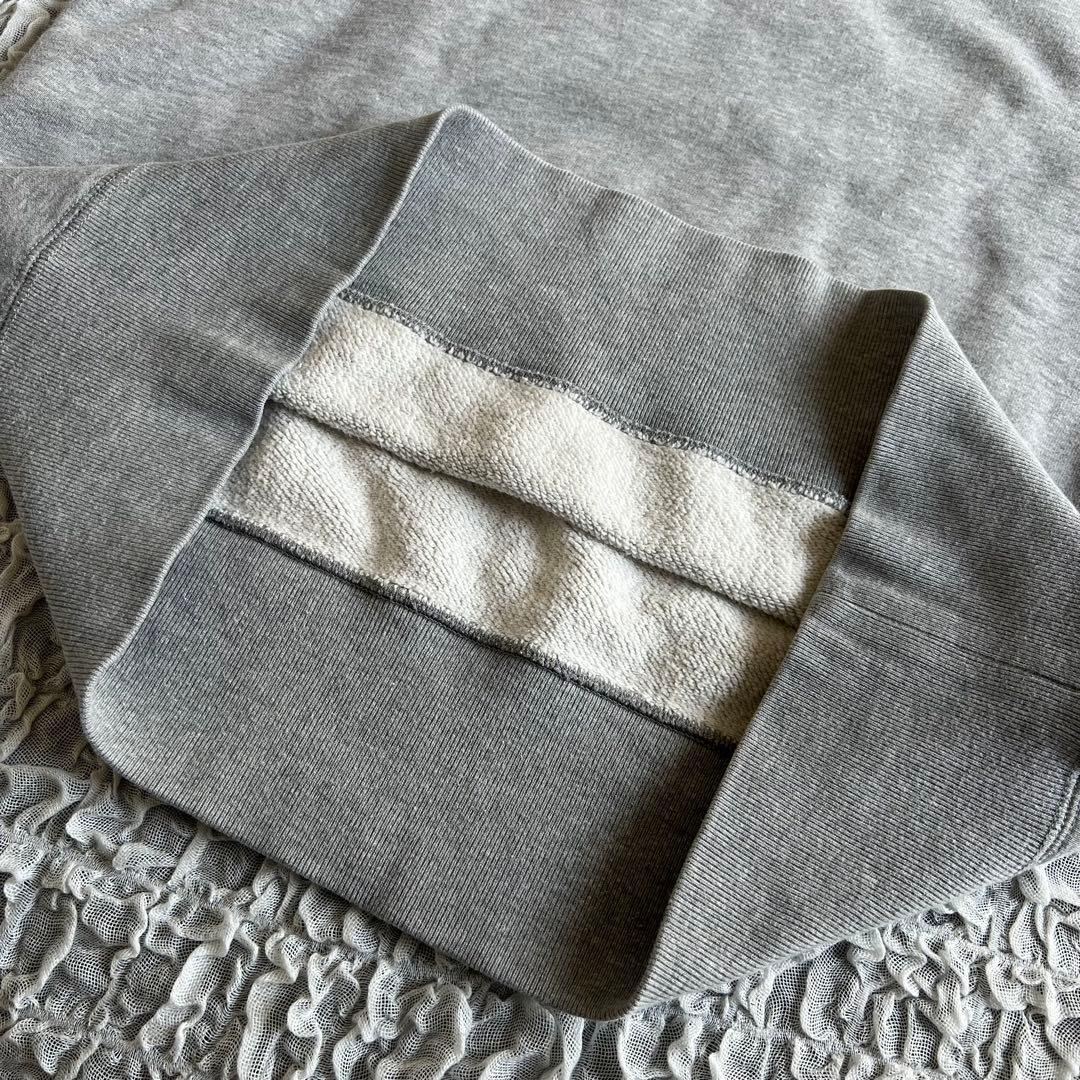 ループウィラー 吊り編み スウェット M 日本製 杢グレー