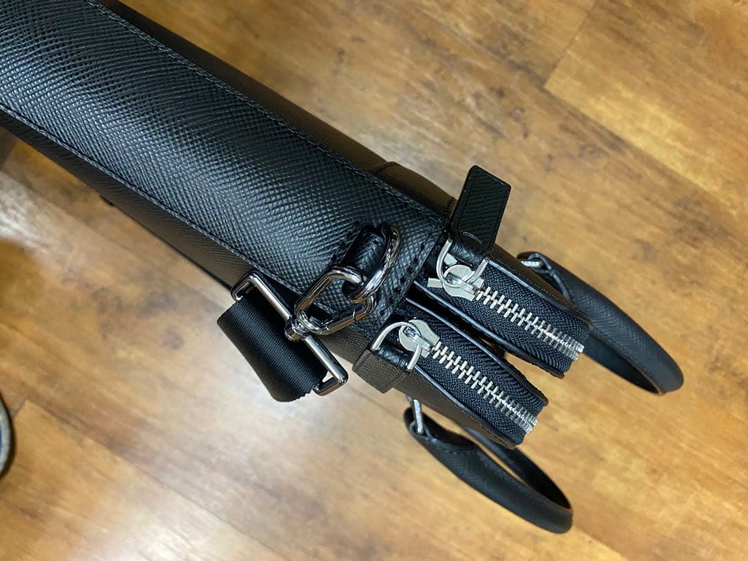 MICHAEL KORS マイケルコースブラック ビジネスバッグ2wayＷジップ