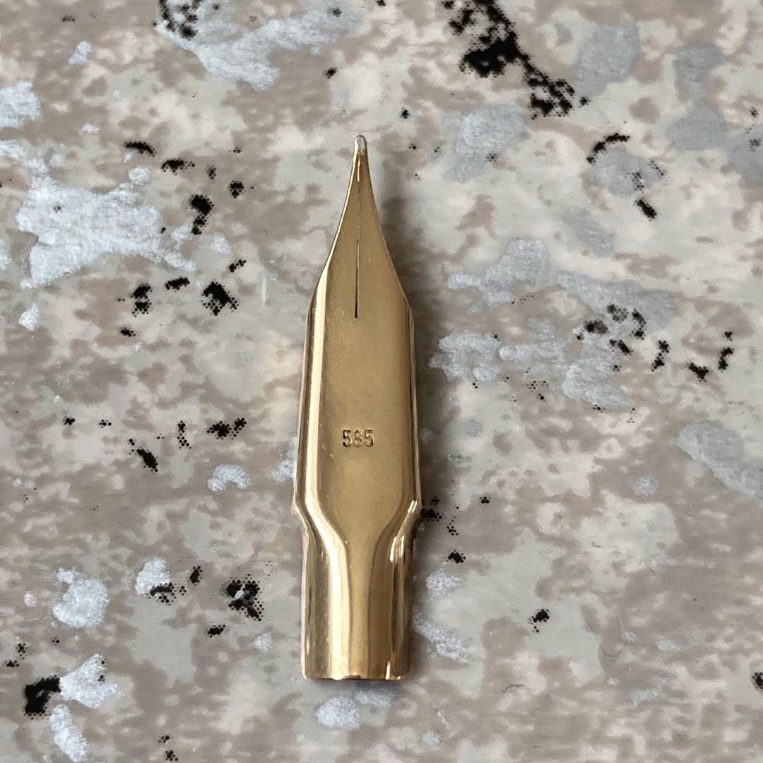 #206 オーバーホール済み 万年筆 モンブラン Noblesse 14k