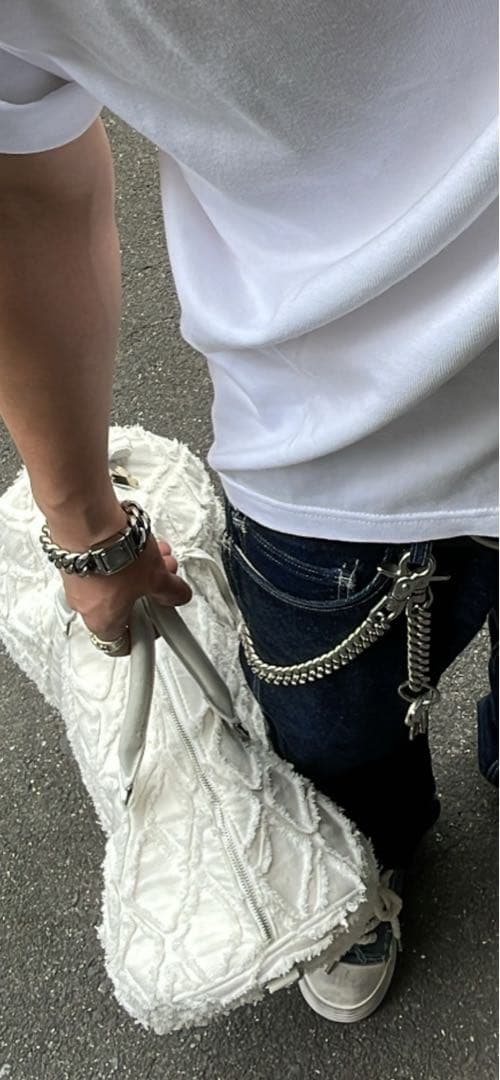 シルバー チェーン キーチェーン　メンズ　ステンレス