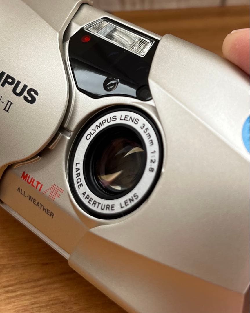 OLYMPUS μ[mju:]-II コンパクトフィルムカメラ