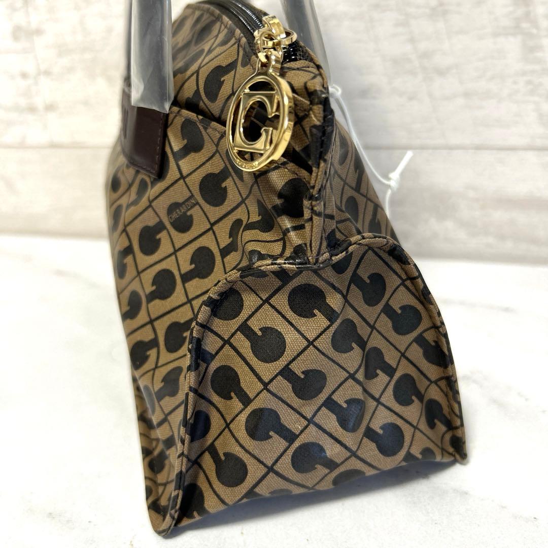 新品未使用　GHERARDINIゲラルディーニ ミニハンドバッグ　ブラウン