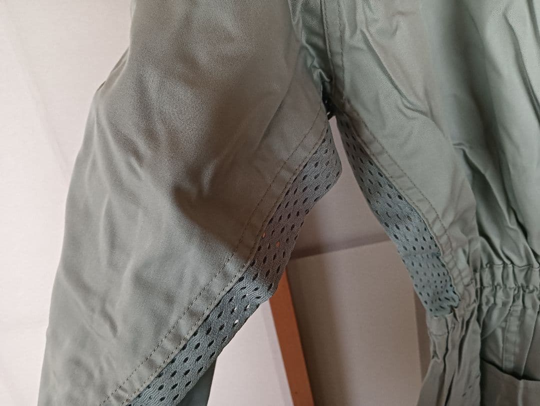 MITSUBISHI MOTORS つなぎ LLサイズ グレー 夏用