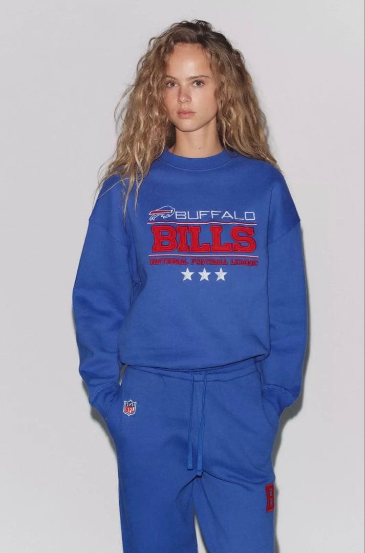 NFL BUFFALO BILLS × ZARAザラコラボ セットアップ