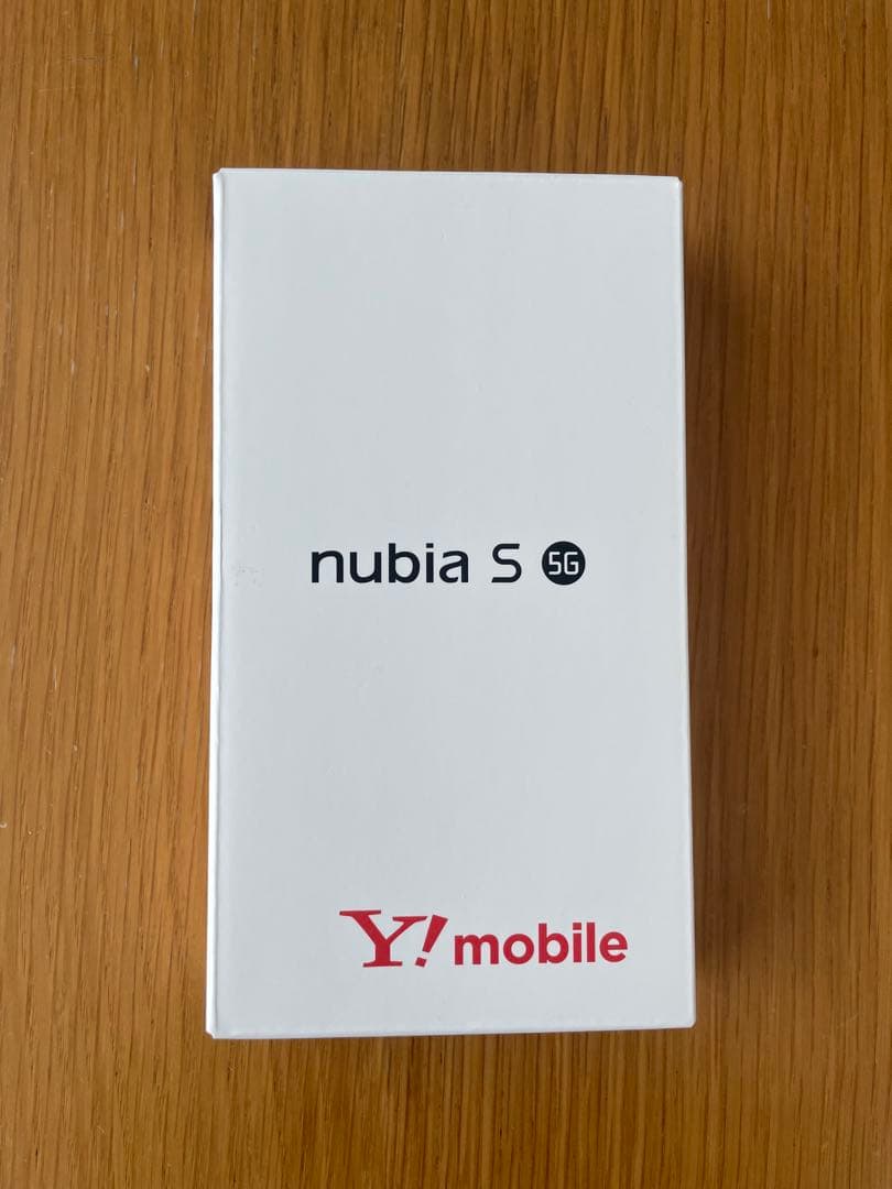 nubia S 5G Y!mobile 新品未使用　ブラック