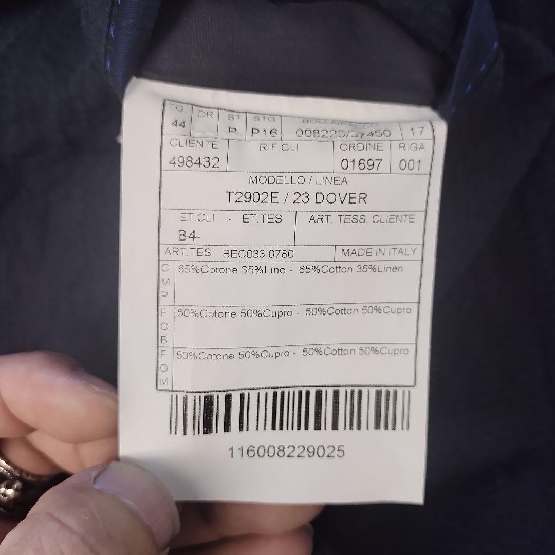 【新品】BOGLIOLI/ボリオリ　シアサッカージャケット