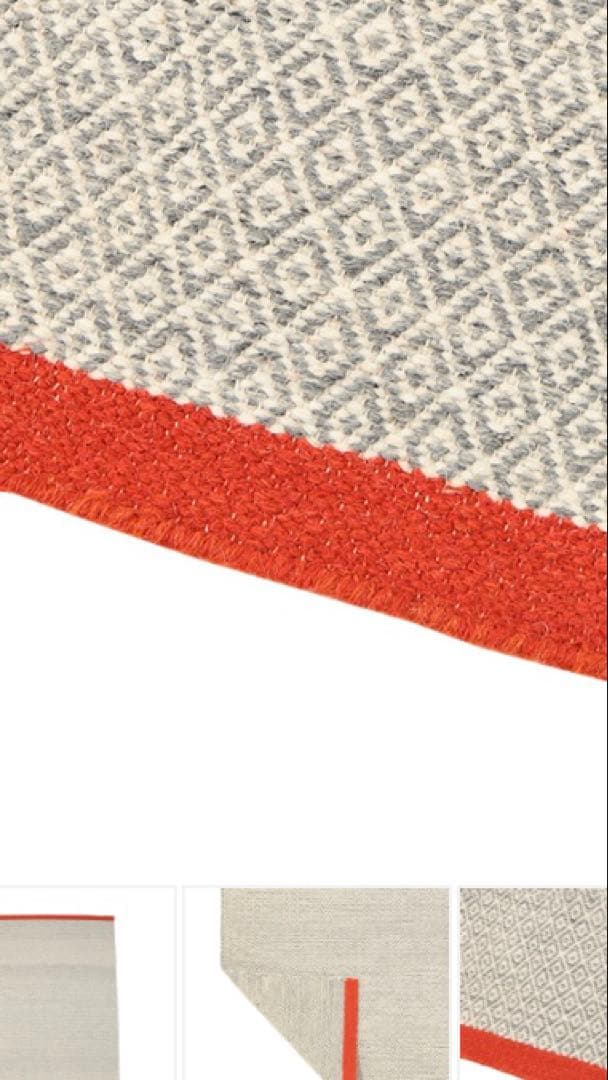 コンランショップ　ラグ　キリム　カーペット