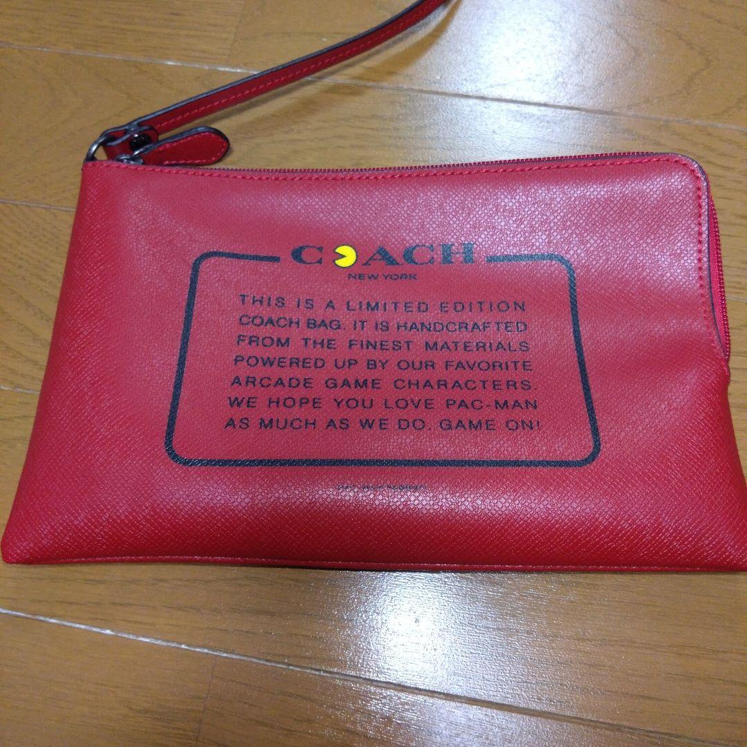 T様 極美品 入手困難 COACH パックマン コラボ リバーシブル バッグ