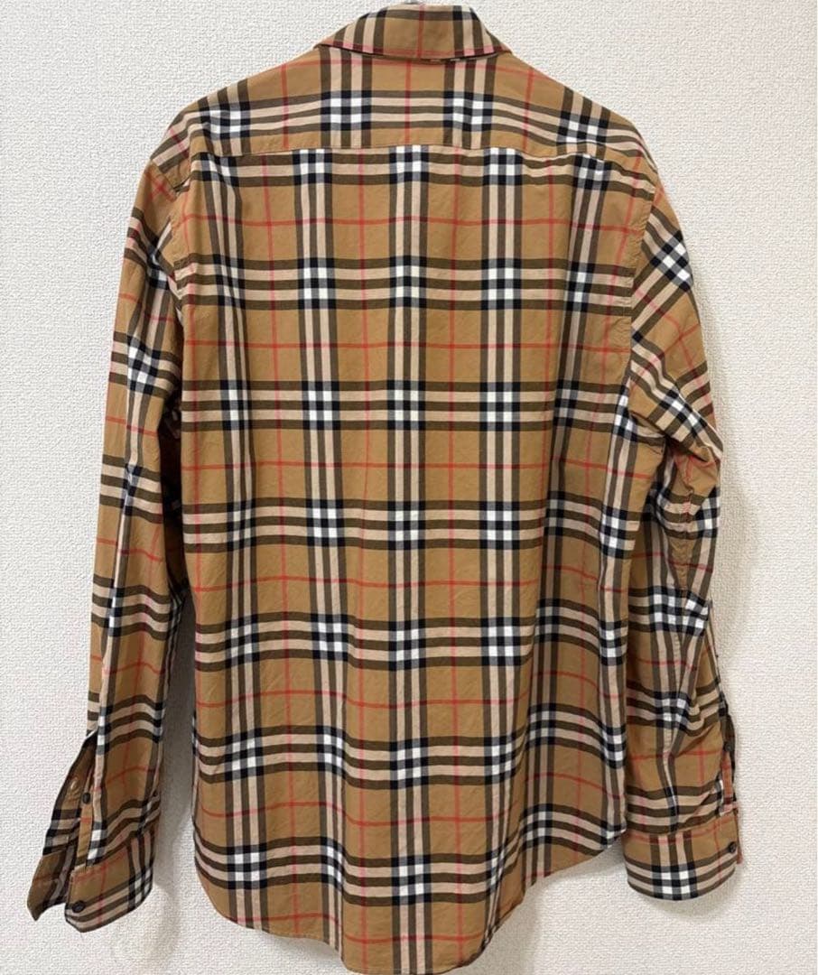 SALE‼️Burberry チェック柄 長袖シャツ