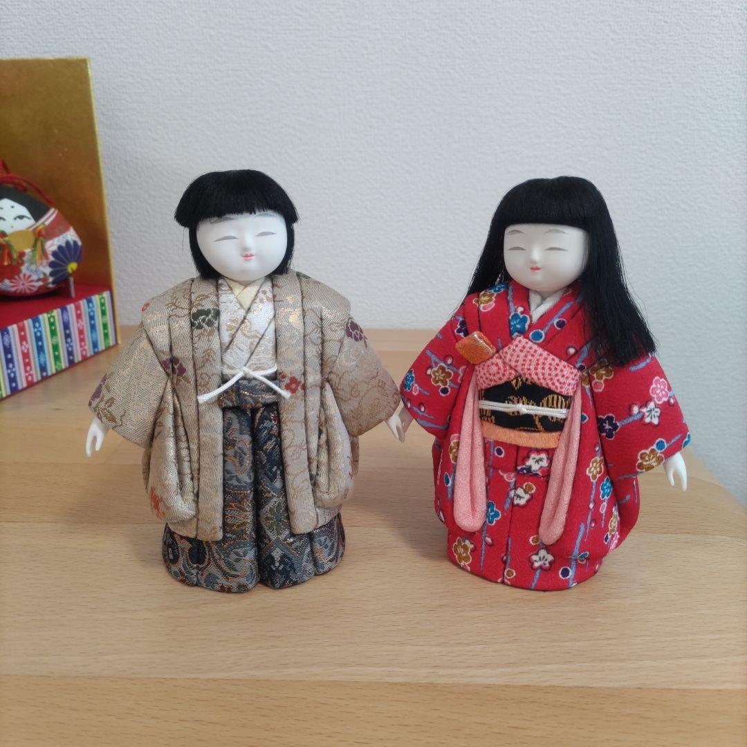 木目込人形『市松人形』♡ミニサイズ