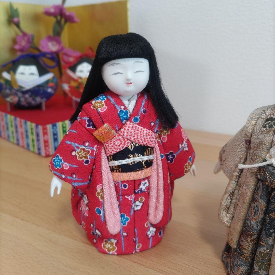 木目込人形『市松人形』♡ミニサイズ