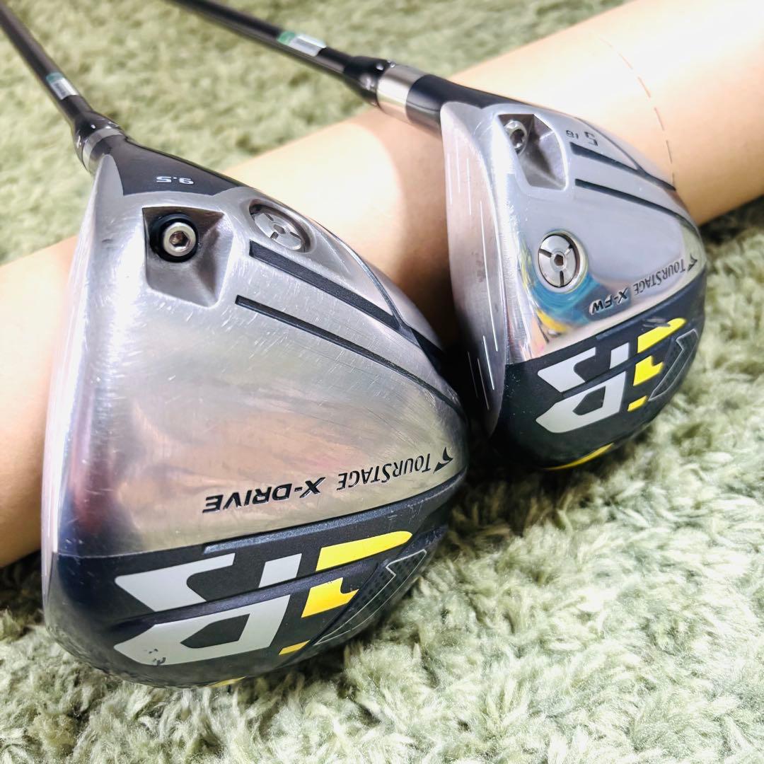 ☆美品☆ メンズゴルフセット ツアーステージ mactec 10本