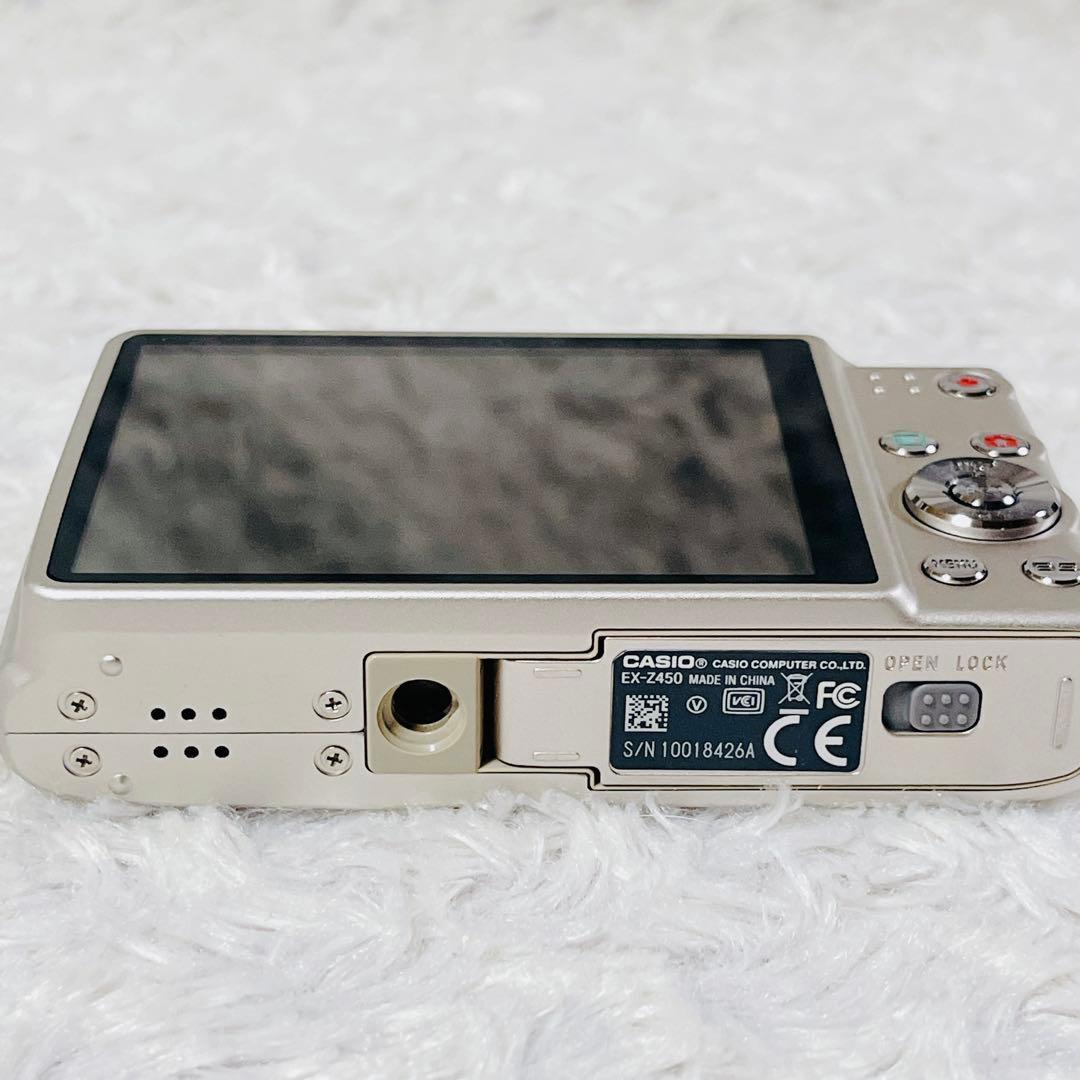 【美品】CASIO EXILIM EX-Z450 シャンパンゴールド動作確認済