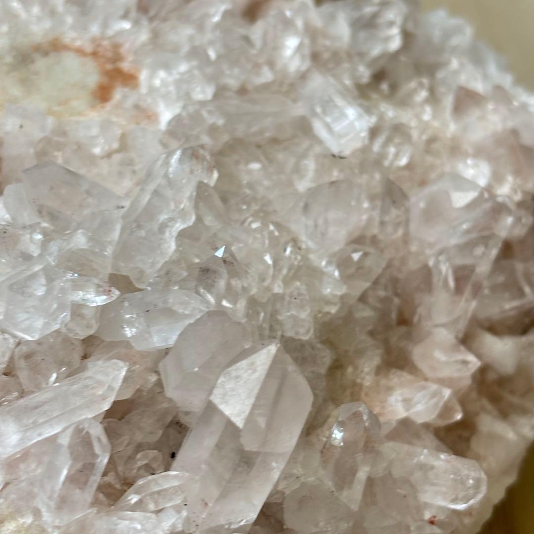 訳あり！大きめ　ピンクヒマラヤ産水晶　クラスター　1.5kg