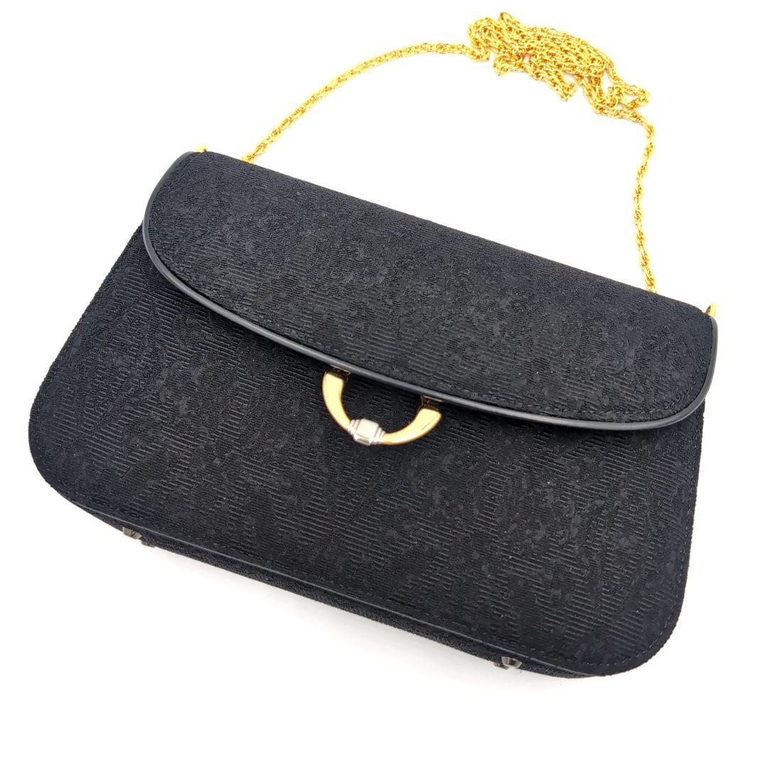 未使用級✨️ 龍村美術織物 3way 輪奈織 ブラックフォーマル 冠婚葬祭 黒