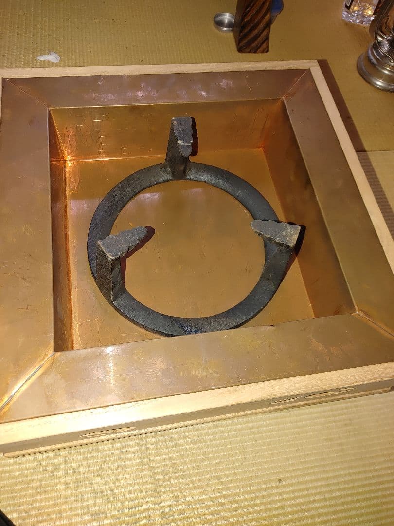 囲炉裏セット　簡易囲炉裏