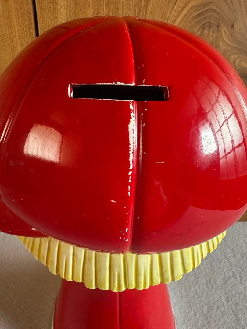 内藤ルネ　ジャッキー 昭和レトロ 陶器　貯金箱　置物