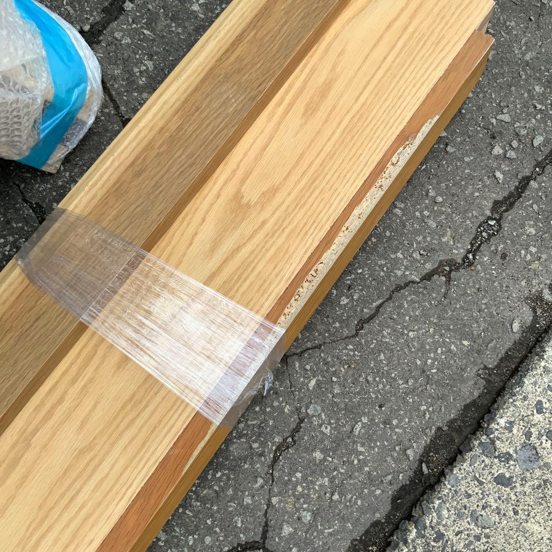 無印良品　収納ベッド　シングル　オーク材　廃盤商品