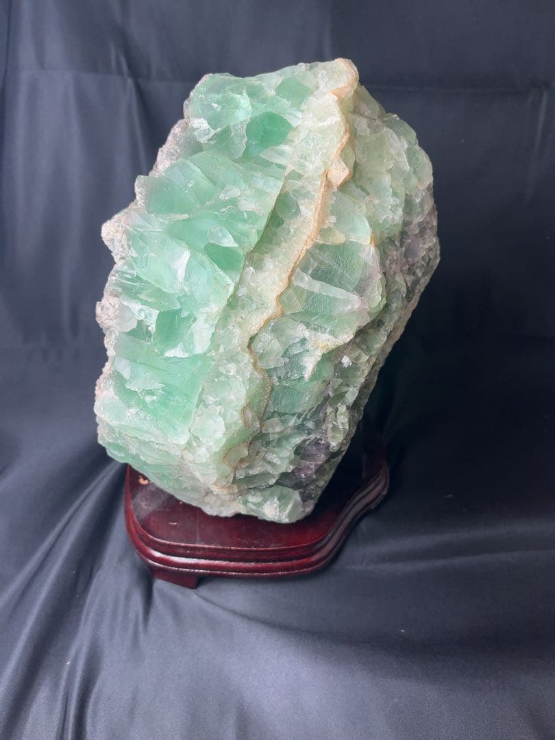 フローライト　グリーンフローライト　原石